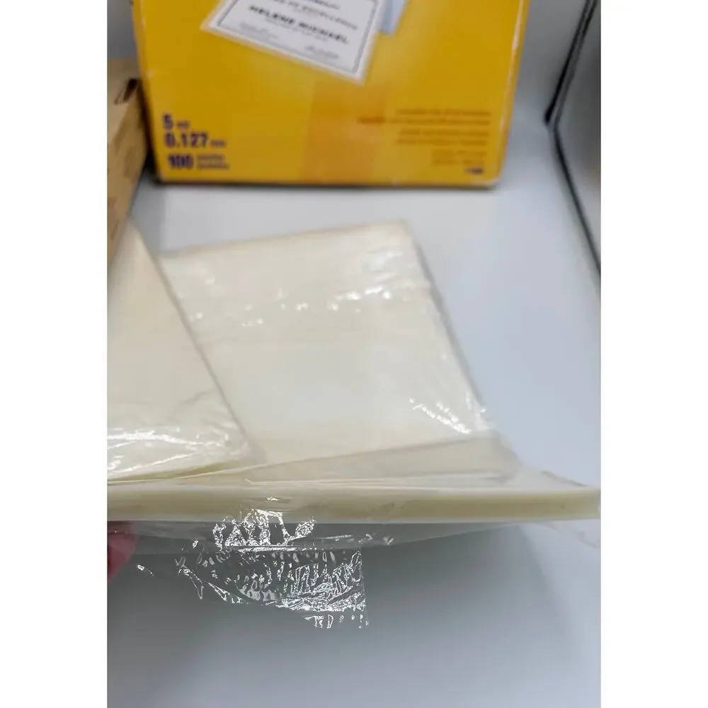 Hot Laminating Clear Pouches New Open Box Legal & Letter Size 160 Sheets